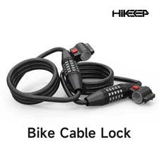 5 Digit Combination Password Bicycle Lock Cable Lock ebike Anti Theft