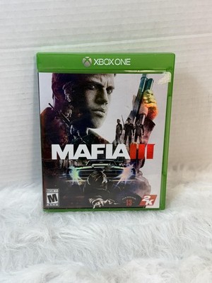 Mafia III Xbox One Video Game Disc Case Hangar 13 2K Games Action Open World