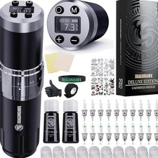 Dragonhawk Tätowiermaschine Set kabellos mit...