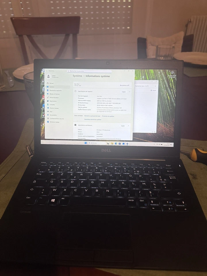 Dell Latitude 7280 · i5-6300U · 8GB · 128GB, photo 2 sur 3