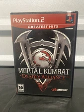 Mortal Kombat: Deadly Alliance (Sony PlayStation 2, 2002) CIB Complete In Box