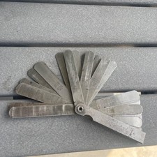Vintage Kastar Precision Made in USA Mini Metric Feeler Tool Gauge 26 Blade