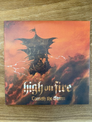 #ad High On Fire Cometh The Storm Vinyl LP Orchid amp; Sky Blue Galaxy SEALED $25.00