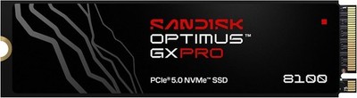 New SanDisk Optimus GX PRO 8100 1TB NVMe Gen5 SSD SDSP82100TAN - SSD ONLY