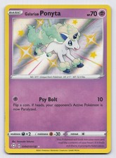 Galarian Ponyta Holofoil Shiny Holo Rare Shining Fates: Vault SV047/SV122 NM on eBay