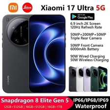Image of VAT Free! Xiaomi 17 Ultra 5G Mobile Phone, China Rom for Global UK, English Only