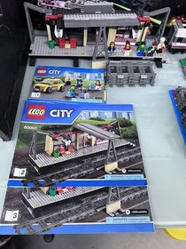 LEGO CITY: Train Station (60050) Box Manual Minifigure (no Taxi)