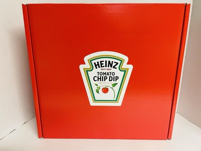Heinz Chip Dip Ketchup Jar with Squeezable Bottle and Chips