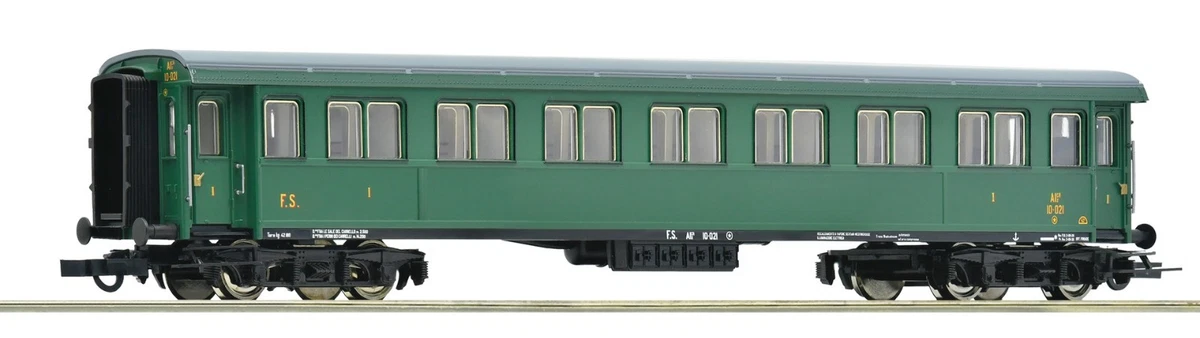 ROCO 6200092 HO Vagón Pasajeros Tipo 1921 Serie 10000 Verde Ep. II