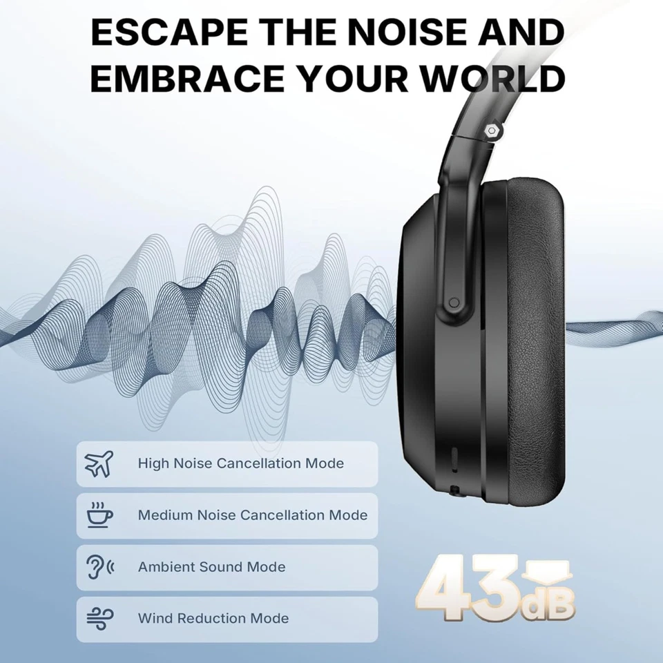 Auriculares inalámbricos sobre la oreja Edifier WH700NB Pro Bluetooth V5.4 Foto 4 de 4