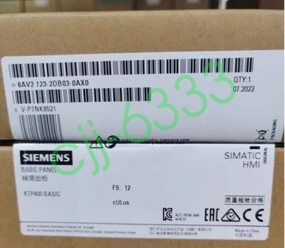 Siemens SIMATIC HMI, KTP400 Basic 6AV2 123-2DB03-0AX0 /