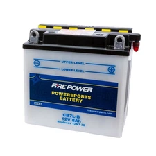 Fire Power Battery with Electrolyte CB7L-B - 12/Volt Heavy Duty CB7L-B