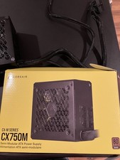 Open Box Corsair CX750M Power Supply 750W 80 Plus Bronze Semi-Modular