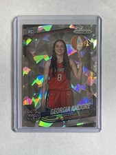 2025 Panini Prizm WNBA - Rookie Variation Georgia Amoore #140 Ice Prizm (RC)