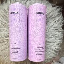 amika: 3D Volumizing Thickening Shampoo Conditioner Set 33.8 fl oz