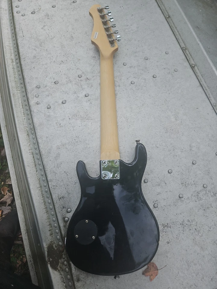 Zeny Black Kids Beginner Electric Guitar With No Amp Kid Friendly - Image 2 of 2