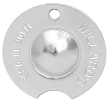 Willard Pool Cue Tip Shaper - Dime Radius