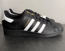 Adidas - Originals Superstar - Mens Shoes Black White  - EG4959 Retro OG