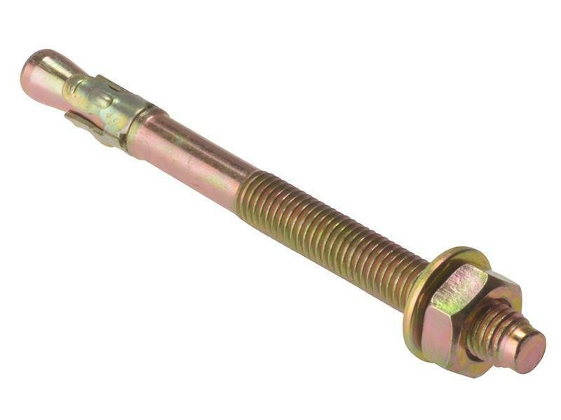 Forgefix Through Bolt Zyp M12 X 80Mm Bag 5 FORTB1280G