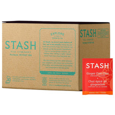 Stash Tea Ginger Fire Chai Herbal Tea Caffeinated, Non-GMO, 100 Count