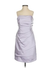 David's Bridal Women Purple Cocktail Dress 2