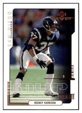 Rodney Harrison 2000 Upper Deck MVP #151 San Diego Chargers