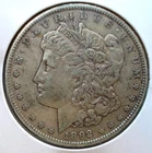1892 Morgan Silver Dollar