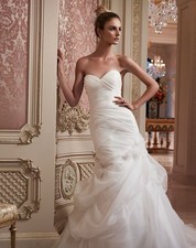 Casablanca Bridal Style 2088 Wedding Gown Never Worn Size 6 Ivory Retail 1575