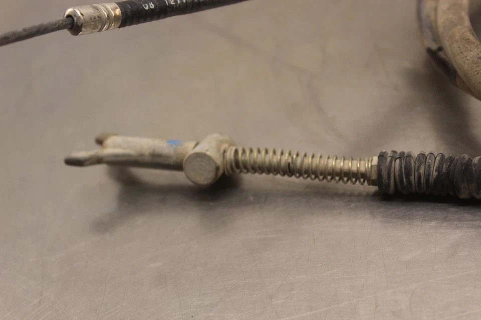 2002 Kawasaki Prairie 650 KVF650A 4x4 HAND PARK BRAKE CABLE LINE Z502 - Image 3 of 4