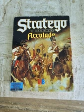 Stratego The Computer Game Accolade 1990 Milton Bradley IBM Tandy