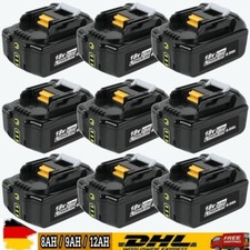 Nuovo per batteria Makita 18 V 8,0 Ah 9,0 Ah 12,0 Ah LXT BL1860B BL1850B BL1840B BL1830B