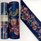 Vintage Eisenhart Wallpaper Border Lot Of 2 Floral Cottage Lilies Roses Dahlias