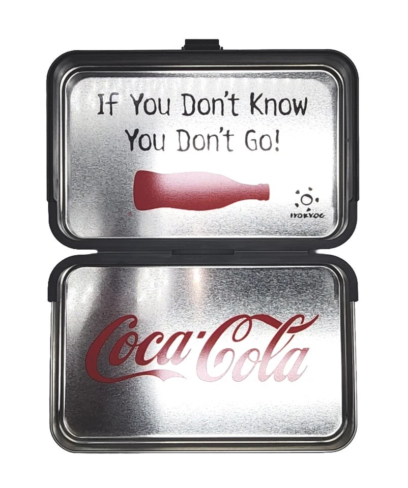 Raro Jogo de Coca-Cola Promoção Lata "If You Don't Know You Don't Go" IYDKYDG 1999 - Imagem 2 de 4