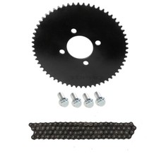  35 Chain 60T Rear Sprocket w/ Bolts For Mini Bike Go Kart Drift Trike Quad ATV