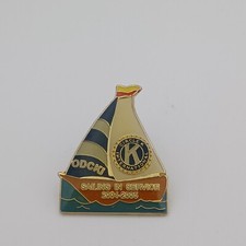 Kiwanis Circle K International ODCKI Sailing Into Service 2004-2005 Lapel Pin
