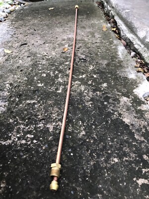 48” COPPER PIGTAIL PIG TAIL 7/8”x7/8”x3/8” MPT POL PROPANE LPG ...