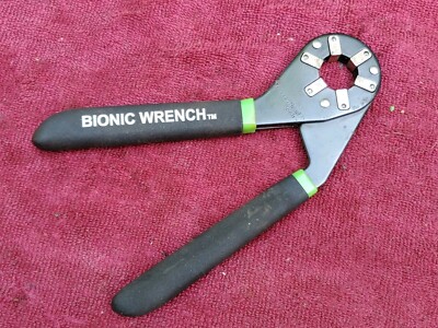 Logger Head Tools 8'' Adjustable Alloy Steel Bionic Wrench SAE/Metric