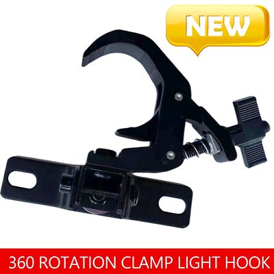 10pcs 40-60mm Foldable 360 Rotation Clamp Light Hook Fit Moving Head/Par Light