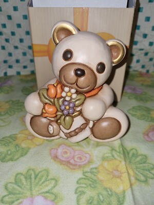 Thun Teddy Primavera 2017 Con Annaffiatoio E Fiori Con Scatola