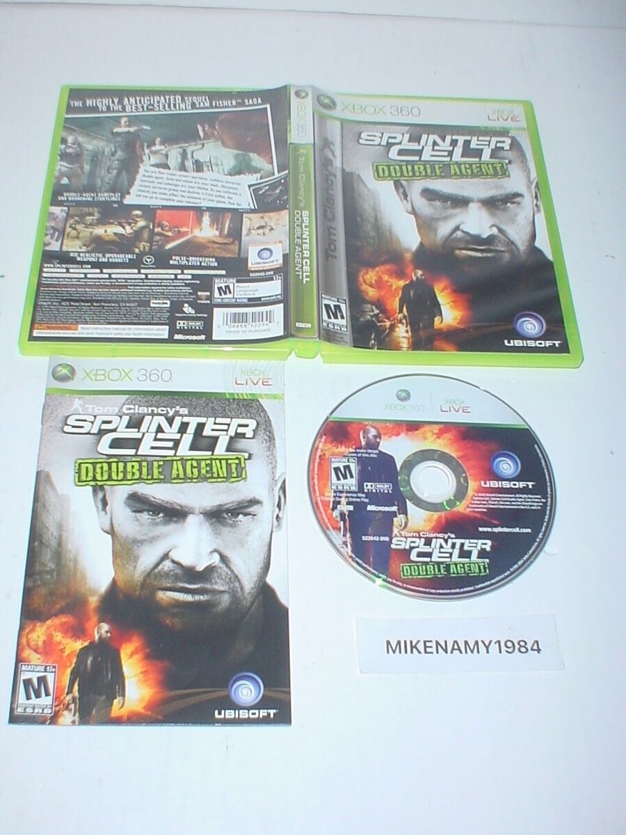 Microsoft Xbox 360 - Tom Clancy's Splinter Cell Conviction - Manual Only