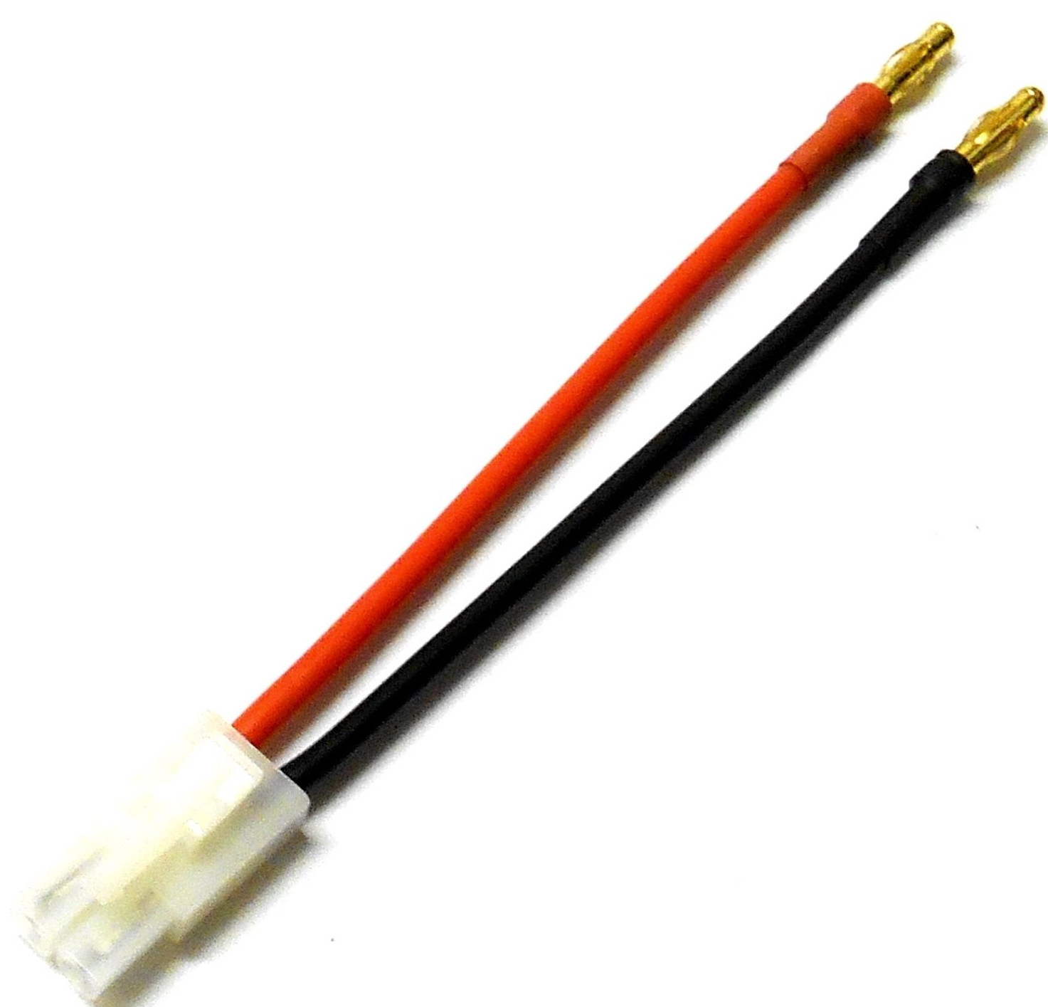 C8034 Large 7.2v Tamiya To Two 4mm 4.0mm Male Connector RC Adapter Compatible