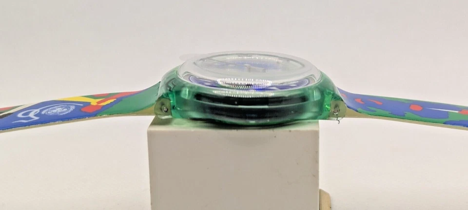 Rare Swatch Chrono 781 United Nations 50th Anniversary Watch Limited Edition  - Image 4 of 4