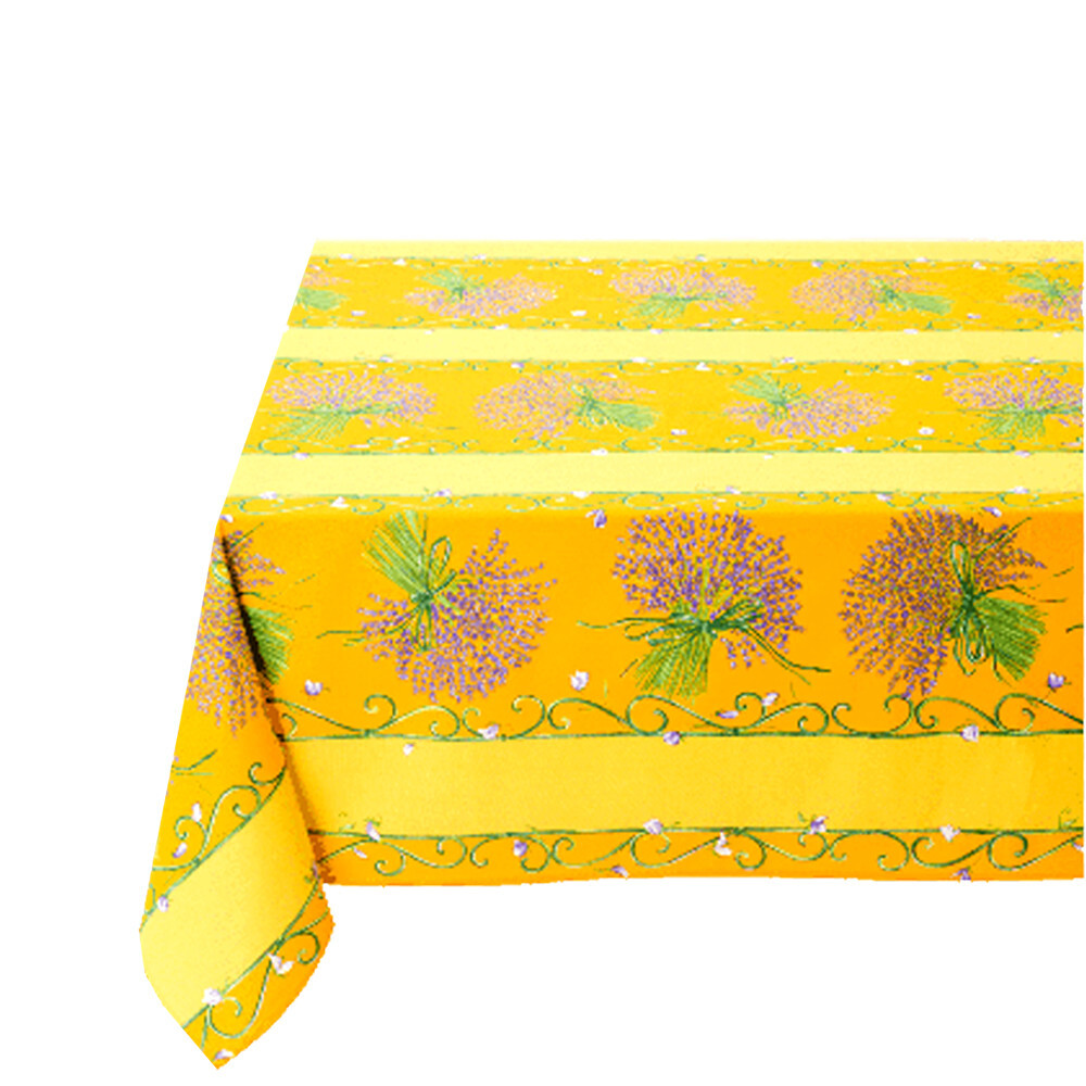 Nappe lavande enduite anti-tache MCTISSUS imperméable 2m x 1m50