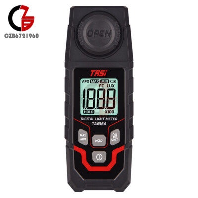 TA636A Digital Light Meter Illuminance Lux Meter Illuminometer Handheld Ambient