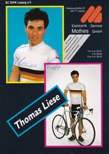 مستلزمات رياضية — Autogramm - Thomas Liese (Radsport)