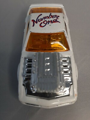 Majorette Pontiac No. 248 293 Number One White Made In France 1:62