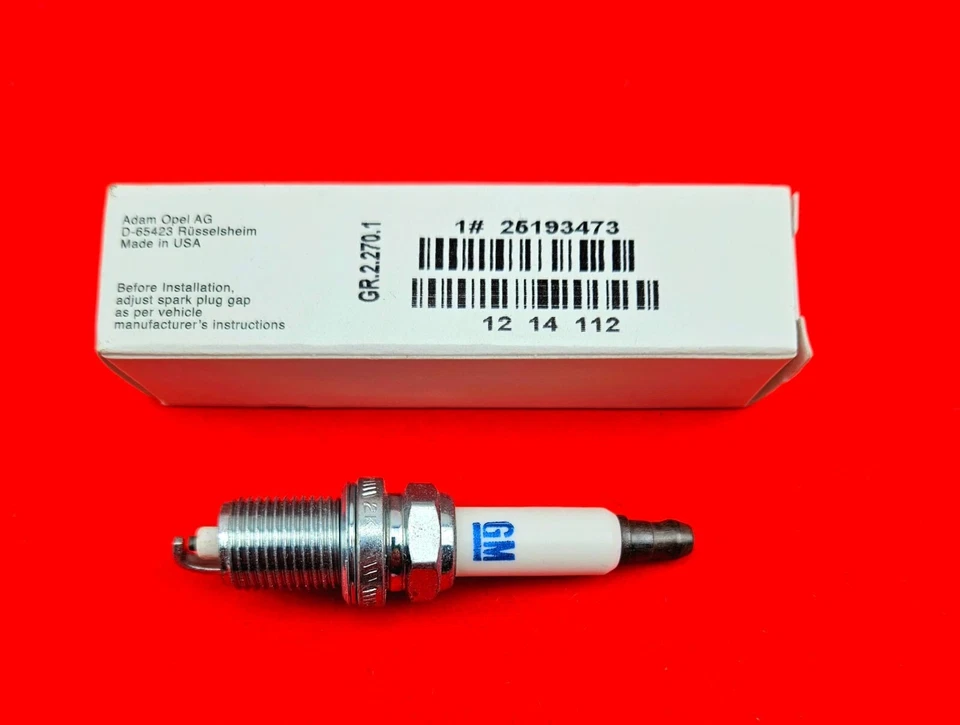 1X Bujía Original Opel Astra, Corsa, Vectra, Zafira, Insignia - 25193473 - Imagen 3 de 4