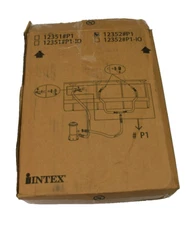 Intex 12352#P1 Accessory Box For Above Ground Pools Hoses/Clamps Strainer Head