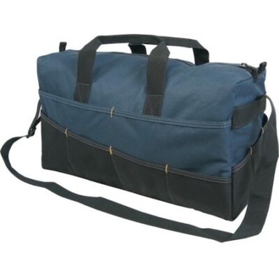 Clc Work Gear 1113 Tool Bag, Black, Polyester, 17 Pockets