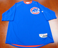 AUTHENTIC MAJESTIC MLB CHICAGO CUBS BATTING PRACTICE COOL BASE JERSEY SIZE L
